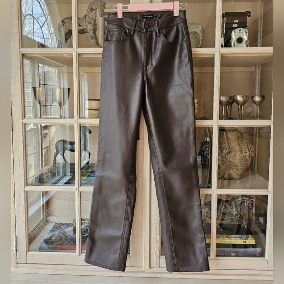 Good American Good Icon Better Than Leather Pants - Picture 6 of 16